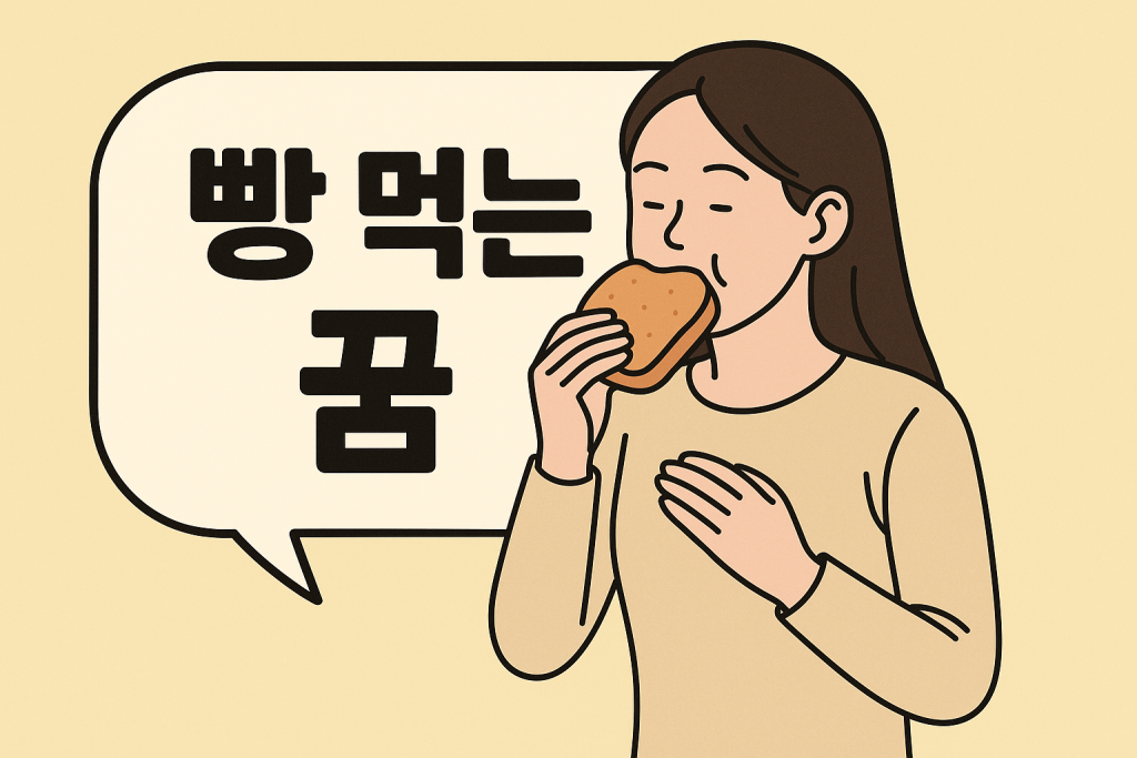 빵 먹는 꿈