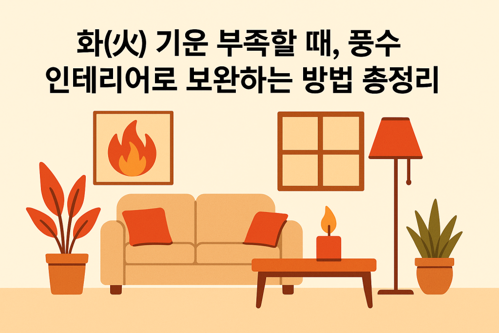 화(火) 기운 부족할 때
