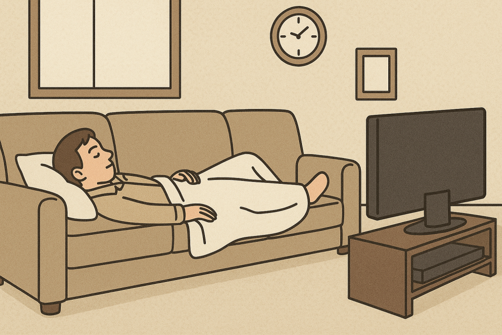 자거나 누워있는 꿈