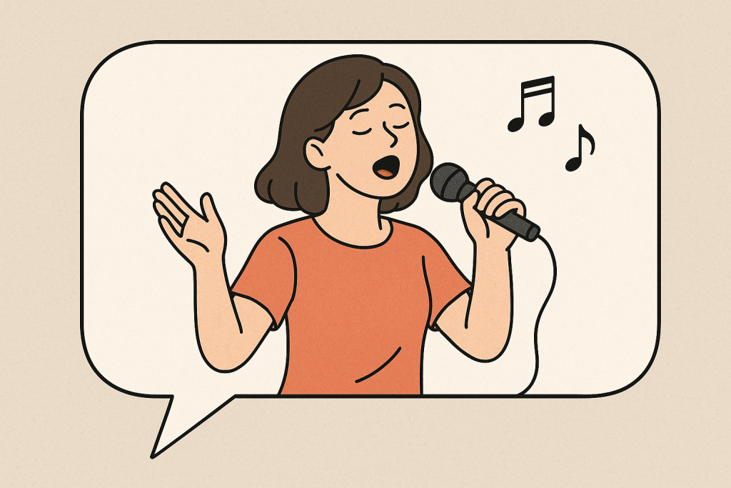 노래 부르는 꿈